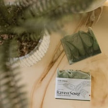 Load image into Gallery viewer, FERN WOMAN BAR SOAP | JUNIPER FIR + BALSAM + RED BERRIES