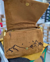 Load image into Gallery viewer, Consignment - Indiginize Creation - Freehand Burned Purse - Eagle