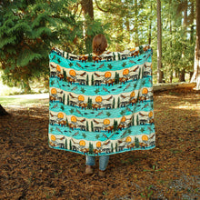 Load image into Gallery viewer, Fleece Blanket - All My Relatives by Storm Angeconeb
