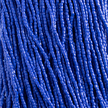 Load image into Gallery viewer, Czech Seed Bead 3Cut 10/0 Opaque Royal Blue Strung
