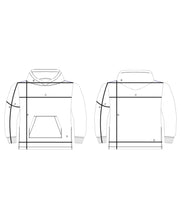 Load image into Gallery viewer, 4 Directions Hoodie Poncho