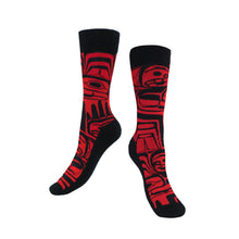 Load image into Gallery viewer, Art Socks - Eagle Crest by Ben Houstie (S/M)