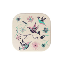 Load image into Gallery viewer, Bamboo Coaster - Hummingbirds by Nicole La Rock
