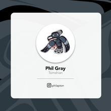 Load image into Gallery viewer, Polyester Woven Tie - Power Eagle by Phil Gray
