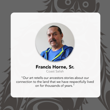 Load image into Gallery viewer, Polyester Woven Tie - Gift of Honour by Francis Horne Sr