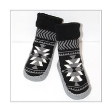 Load image into Gallery viewer, Baby Booties - Salish Weaving (Visions of Our Ancestors)