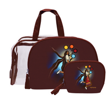 Load image into Gallery viewer, Emily Kewageshig A Skirt with a Story Cosmetic Bag Set