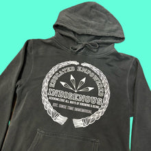 Load image into Gallery viewer, &quot;Educated Empowered Indigenous” Faded Grey Hoodie

