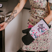 Load image into Gallery viewer, Neoprene Oven Mitt - Hummingbird by Francis Dick