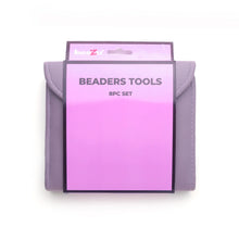 Load image into Gallery viewer, Beaders Tool Set (8pc) Orchid- Size 4.5 inch