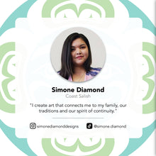 Load image into Gallery viewer, Sacred Feather Earrings (Ruby) by Simone Diamond