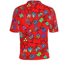 Load image into Gallery viewer, (49 Design) Polo Shirt - Indigenous Paisley Dahlia