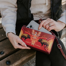 Load image into Gallery viewer, Smartphone Crossbody Bag - Buffaloes by (MashkodeBiizhikina) by Storm Angeconeb