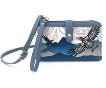 Load image into Gallery viewer, Smartphone Crossbody Bag - Soaring Eagle by Corey Bulpitt