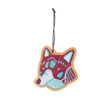 Load image into Gallery viewer, Wood Ornament - Wolf by Joshua Mangeshig Pawis-Steckley