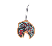 Load image into Gallery viewer, Wood Ornament - Salmon by Mervin Windsor