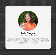 Load image into Gallery viewer, Hooded Fashion Wrap - Visions of Our Ancestors by Leila Stogan