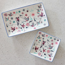 Load image into Gallery viewer, Rectangular Platter - Hummingbirds by Nicole La Rock