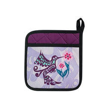 Load image into Gallery viewer, Neoprene Potholder - Hummingbird by Francis Dick
