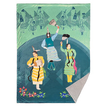 Load image into Gallery viewer, Premium Fleece Blanket - Jingle Dress Dancers by Storm Angeconeb