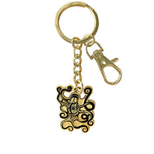 Load image into Gallery viewer, Enamel Keychain - Octopus (Nuu) by Ernest Swanson