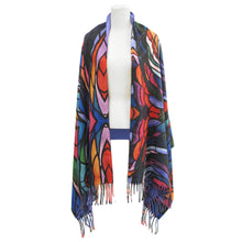 Load image into Gallery viewer, Salmon Hunter Eco-Shawl by Don Chase