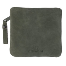 Load image into Gallery viewer, Floret Beaded Coin Purse - Forest Green