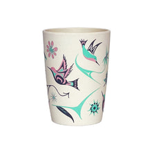 Load image into Gallery viewer, Bamboo Cup - Hummingbird by Nicole La Rock