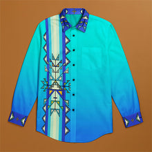 Load image into Gallery viewer, 49DZINE Casual Dress Shirt - Bear Shield