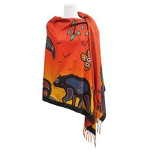 Load image into Gallery viewer, Seven Grandfather Teachings Eco-Shawl by Cody Houle