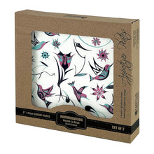 Load image into Gallery viewer, Appetizer Plates (Set of 2) - Hummingbirds by Nicole La Rock