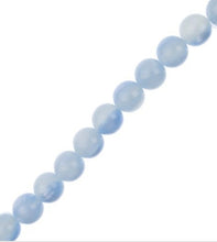 Load image into Gallery viewer, Resin Round Beads 7" Strand (15.8mm) - Blue
