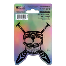 Load image into Gallery viewer, Holographic Sticker - The Journey by Francis Horne Sr