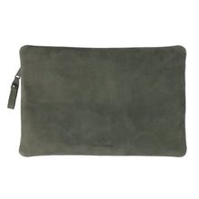 Load image into Gallery viewer, Floret Beaded Utility Bag - Forest Green