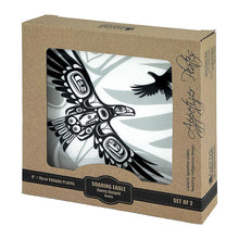 Load image into Gallery viewer, Appetizer Plates (Set of 2) - Soaring Eagle by Corey Bulpitt