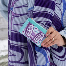 Load image into Gallery viewer, Zippered Card Wallet - Butterfly by Morgan Asoyuf