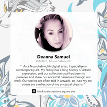 Load image into Gallery viewer, Signature Scarf - Hummingbird by Deanna Samuel