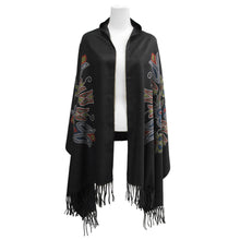 Load image into Gallery viewer, Silver Threads Eco-Shawl by Deb Malcolm