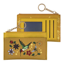 Load image into Gallery viewer, Zippered Card Wallet - Hummingbird (Nenookassi) by Storm Angeconeb