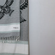 Load image into Gallery viewer, Artisan Cotton Towel (Large)- Soaring Eagle by Corey Bulpitt (Haida)