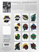 Load image into Gallery viewer, 2027 Wall Calendar by Chantelle Trainor-Matties (Nisga'a and Métis)