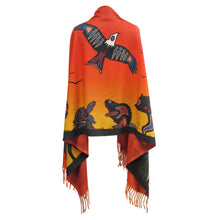 Load image into Gallery viewer, Seven Grandfather Teachings Eco-Shawl by Cody Houle