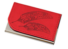 Load image into Gallery viewer, Card Holder - Gift of Honour (Red) by Francis Horne Sr