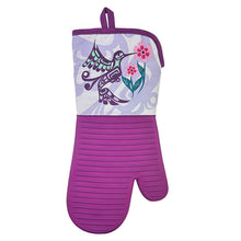 Load image into Gallery viewer, Silicone Oven Mitt - Hummingbird by Francis Dick