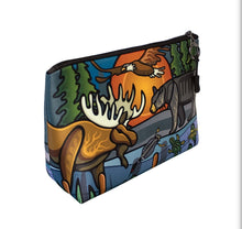 Load image into Gallery viewer, Handy Pouch - All My Relatives (Indinawemaaganidag) by Storm Angeconeb