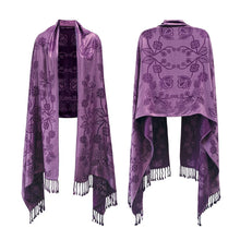 Load image into Gallery viewer, Shawl - Ojibwe Florals by Storm Angeconeb