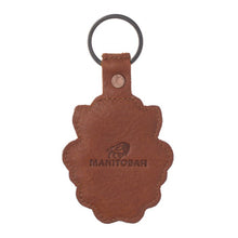 Load image into Gallery viewer, Floret Beaded Keychain - Tobacco