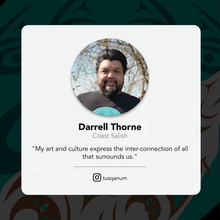 Load image into Gallery viewer, 3D Lenticular Magnet - Howling Wolf by Darrell Thorne