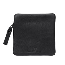 Load image into Gallery viewer, Floret Beaded Coin Purse - Black