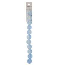 Load image into Gallery viewer, Resin Round Beads 7" Strand (15.8mm) - Blue